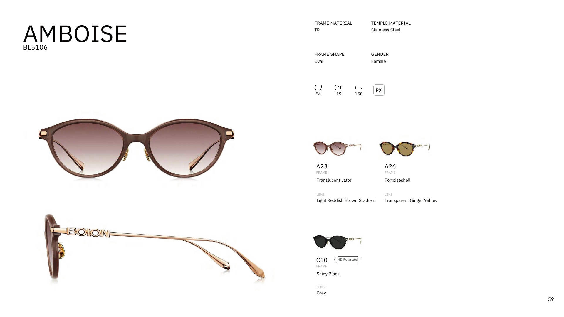 Catalogue Bolon Eyewear Xuân Hè 2026 trang 60